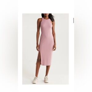 Beyond yoga ease into midi tank dress